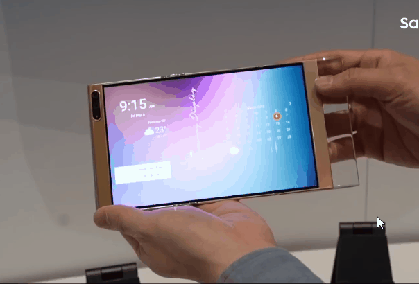 三星秀出多款折叠屏小屏瞬变3倍大满满的科幻炫酷