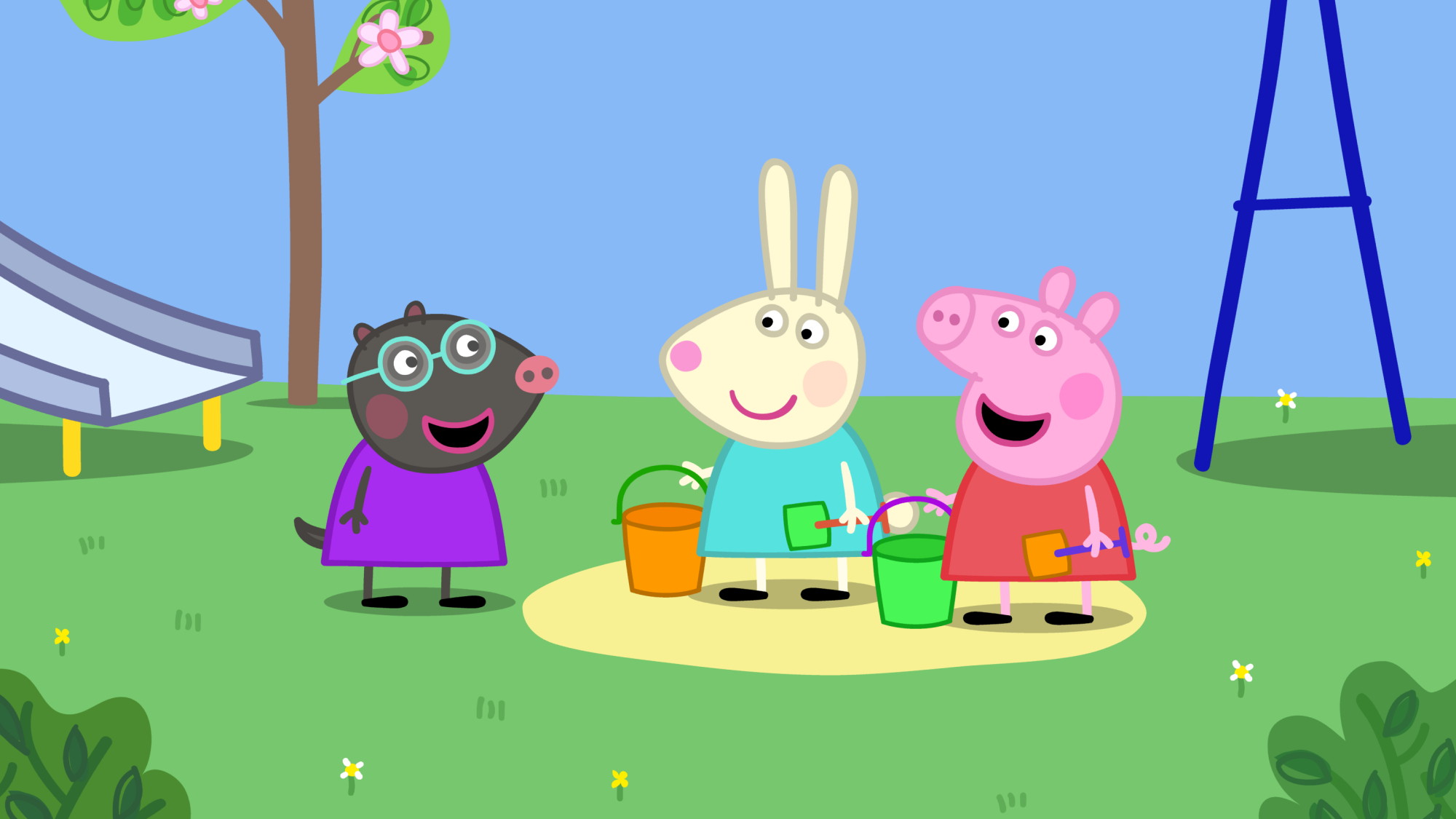 小猪佩奇里的小动物分别叫什么名字?