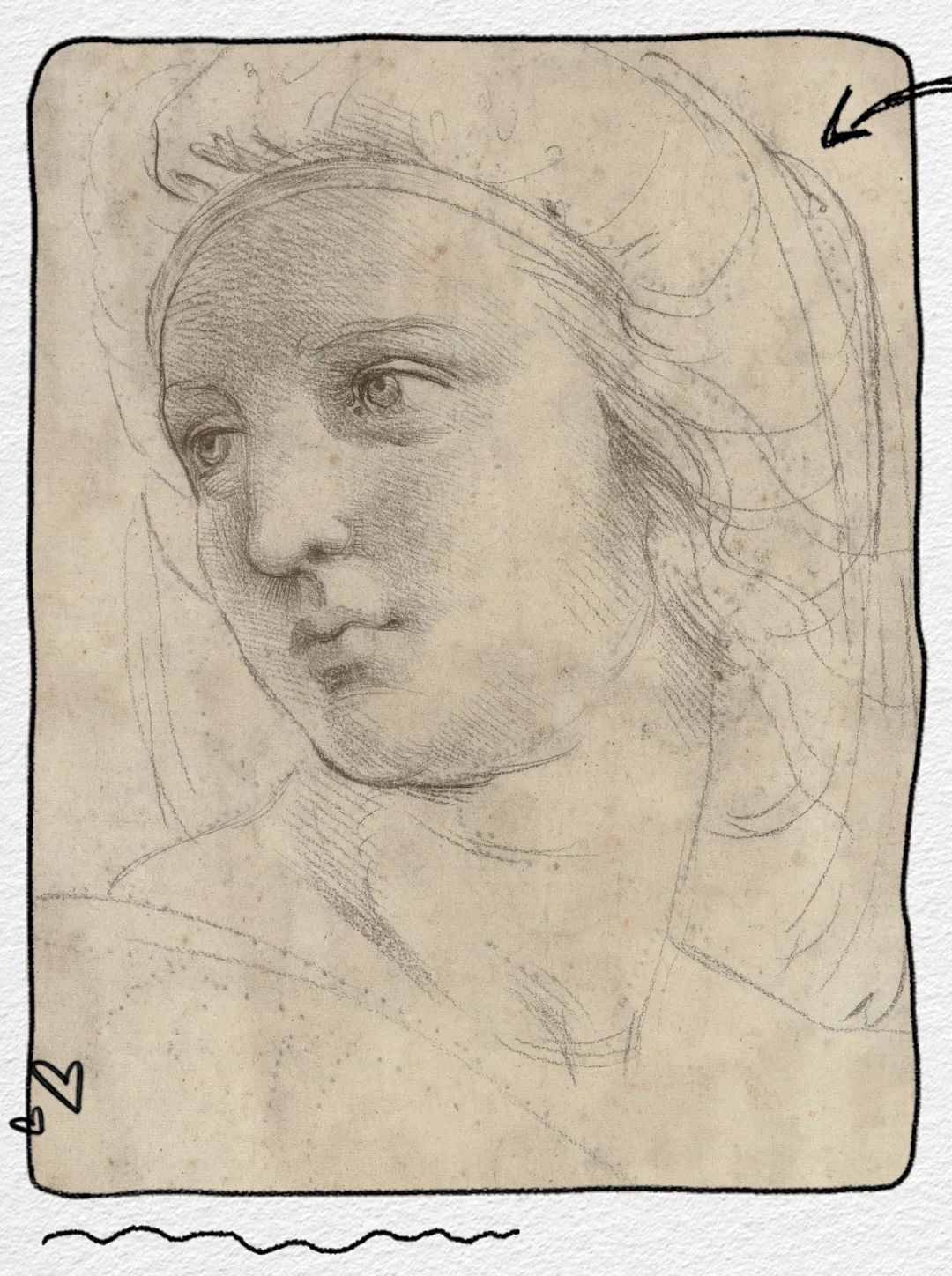 探索拉斐尔的23岁自画像与艺术巅峰的秘密