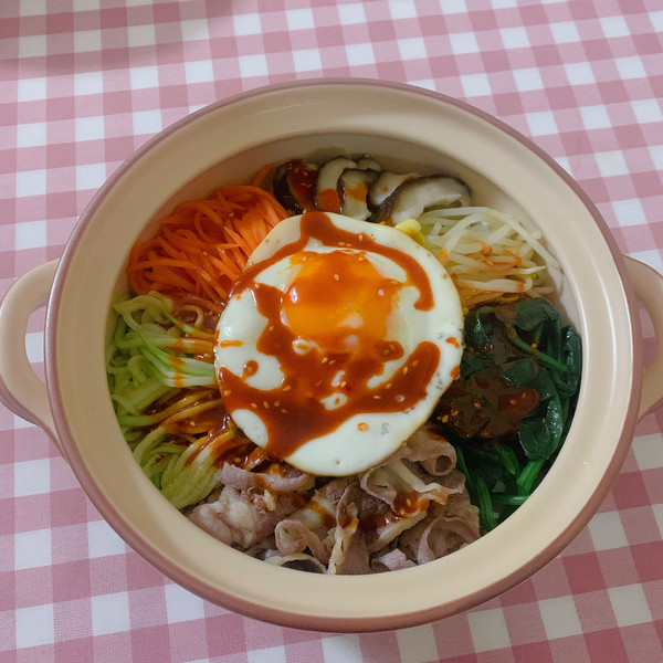 懒人福利,超简单的快手菜家常版 韩式石锅拌饭