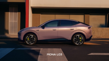 两款新色官图出炉！小鹏MONA L03尤加利灰、星暮紫外观亮相