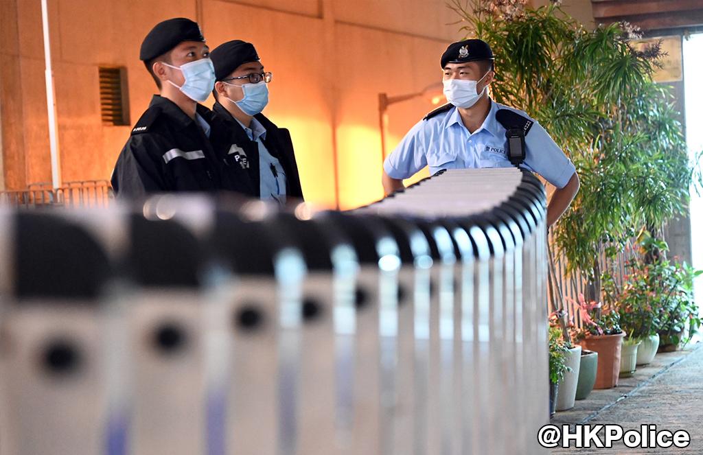 香港警察抗疫图片图片