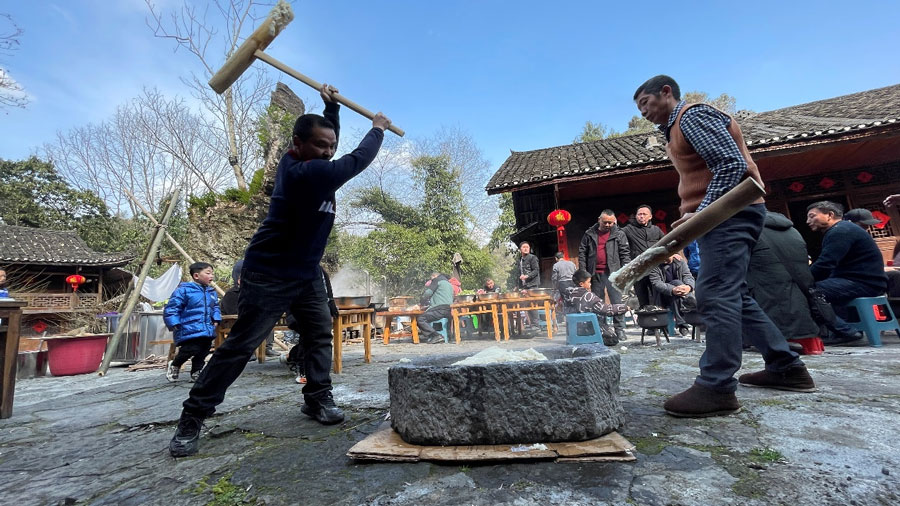 新春走基層|湖南永順陳家坡:土家