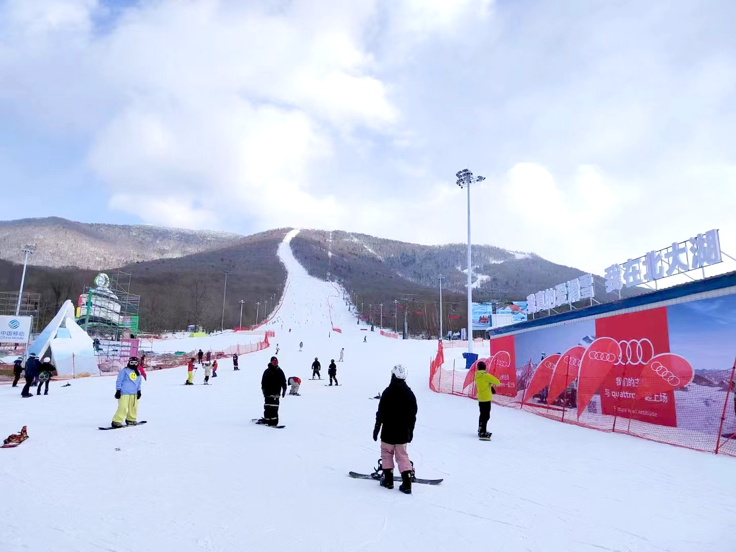 吉林北山四季滑雪场图片