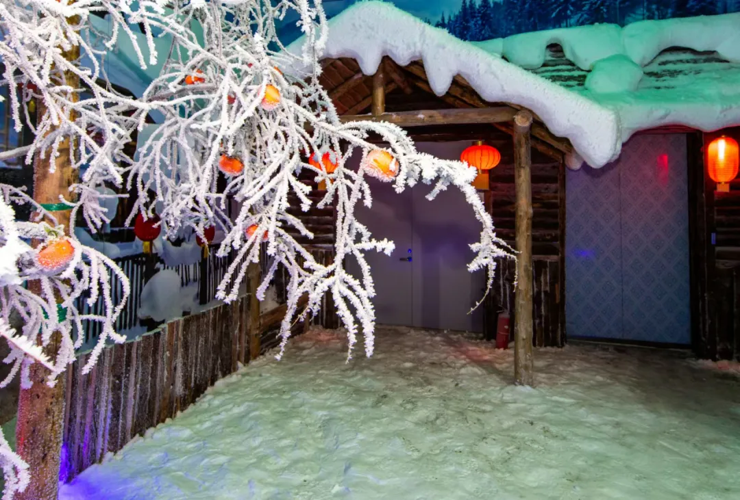 吉林市北山四季越野滑雪场演绎四季"雾凇奇缘"