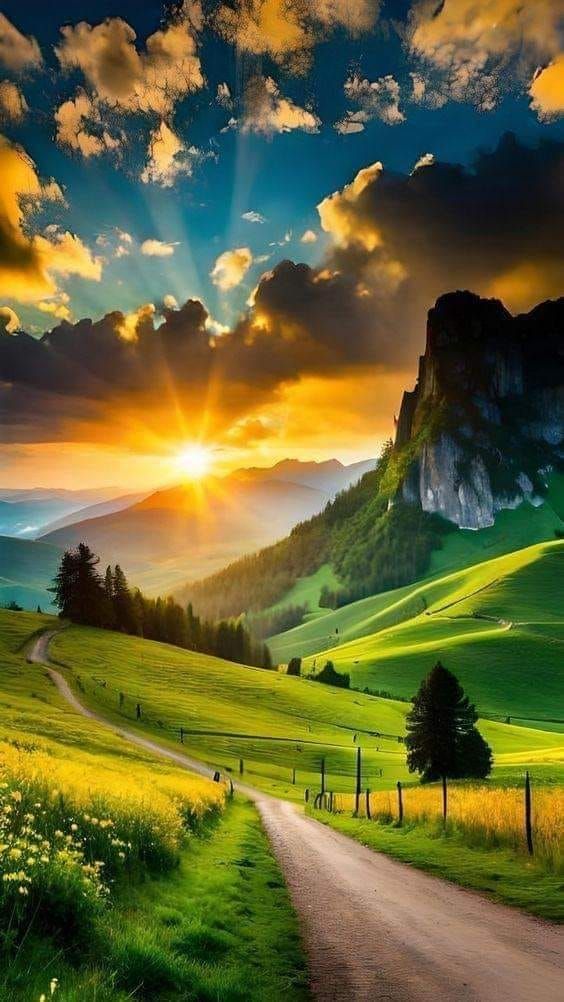 美图欣赏——登山小道