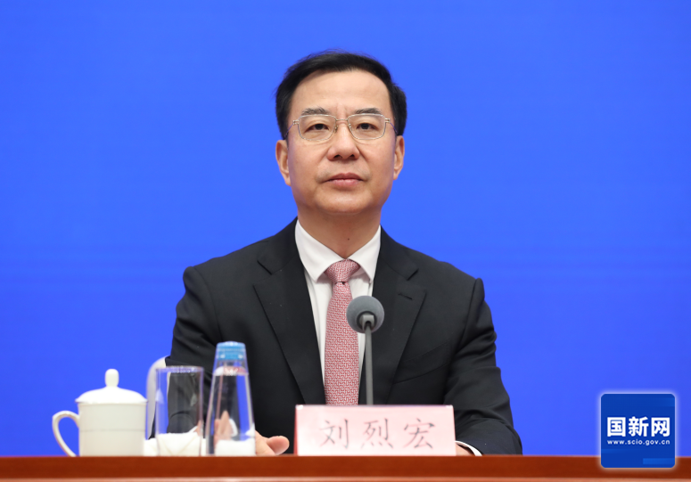 国家发展改革委党组成员、国家数据局局长刘烈宏(徐想摄)
