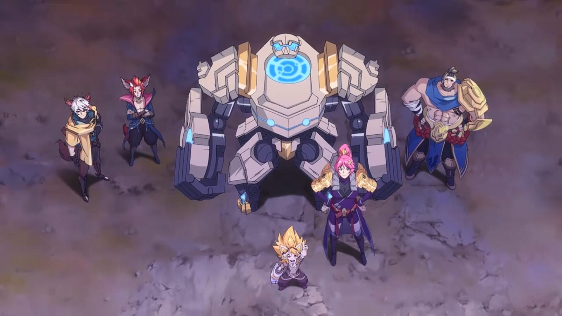 王者荣耀:长城守卫军动漫即将上线,小黑一直认为游戏和动漫更配