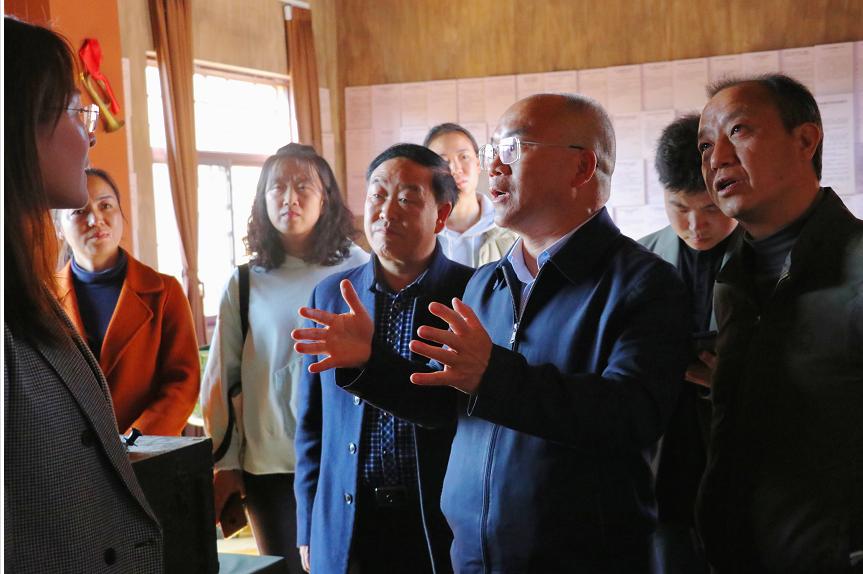 李开德率工作组深入寻甸挂钩帮扶村走访调研