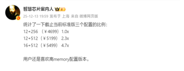 华为Mate 80标准版销售占比：顶配16+512GB卖爆
