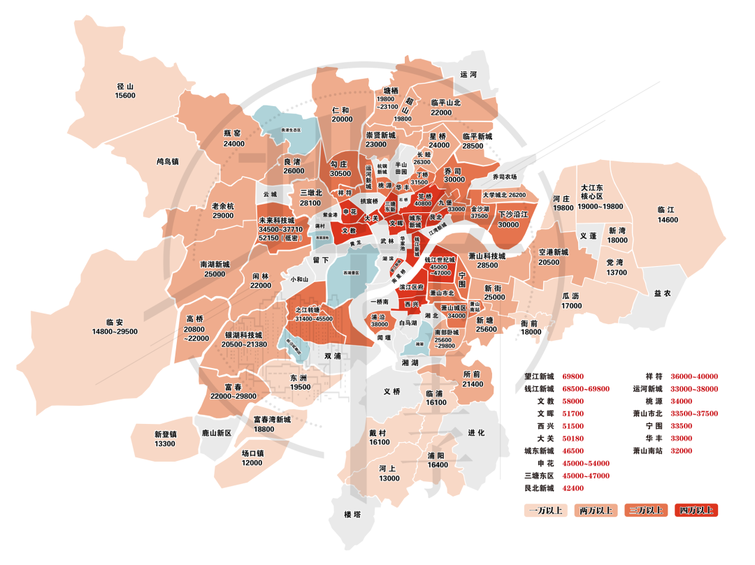 杭州分区图2021图片