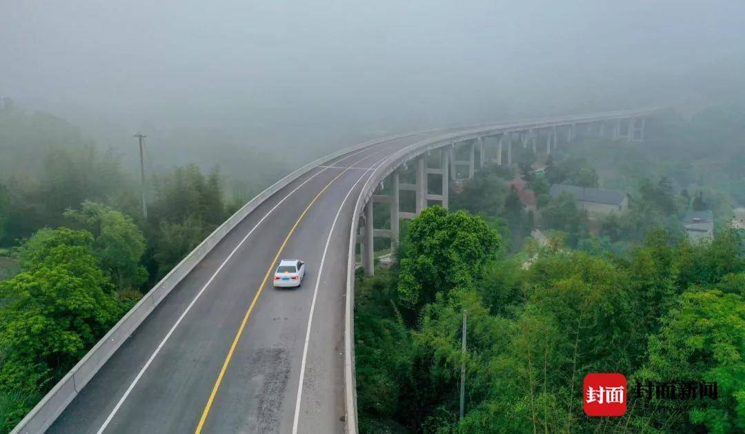 泸州"最美竹林公路" 国道546纳溪段通车