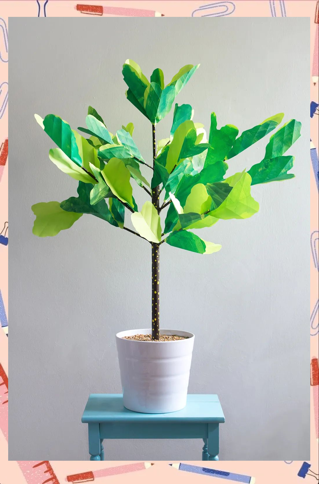diy手工小树,5种创意玩法让孩子爱上植树节