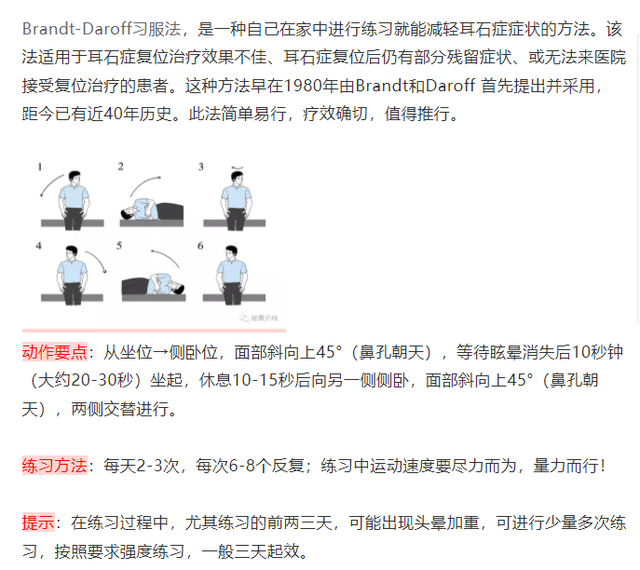 耳石症怎么治图片