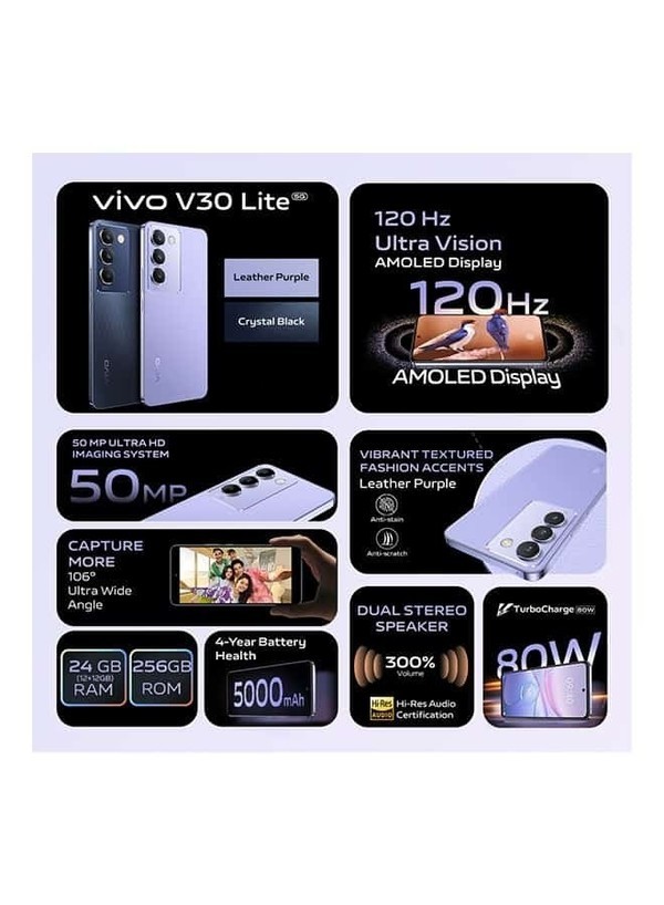 vivo V30 Lite 5G新机发布！搭载骁龙4 Gen2 约2100元-第2张-科技-土特城网