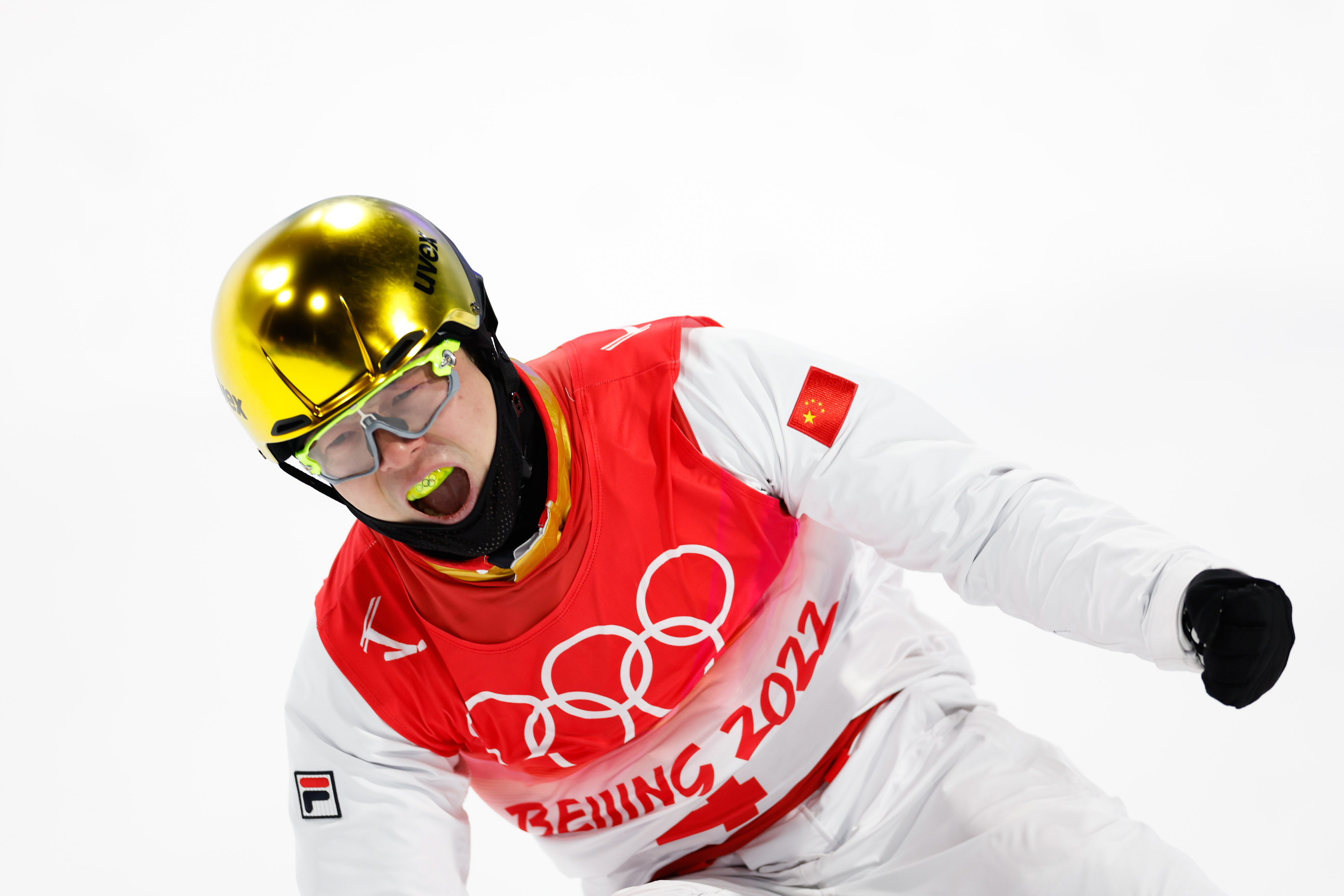 自由式滑雪——男子空中技巧决赛:中国选手齐广璞夺冠(4)