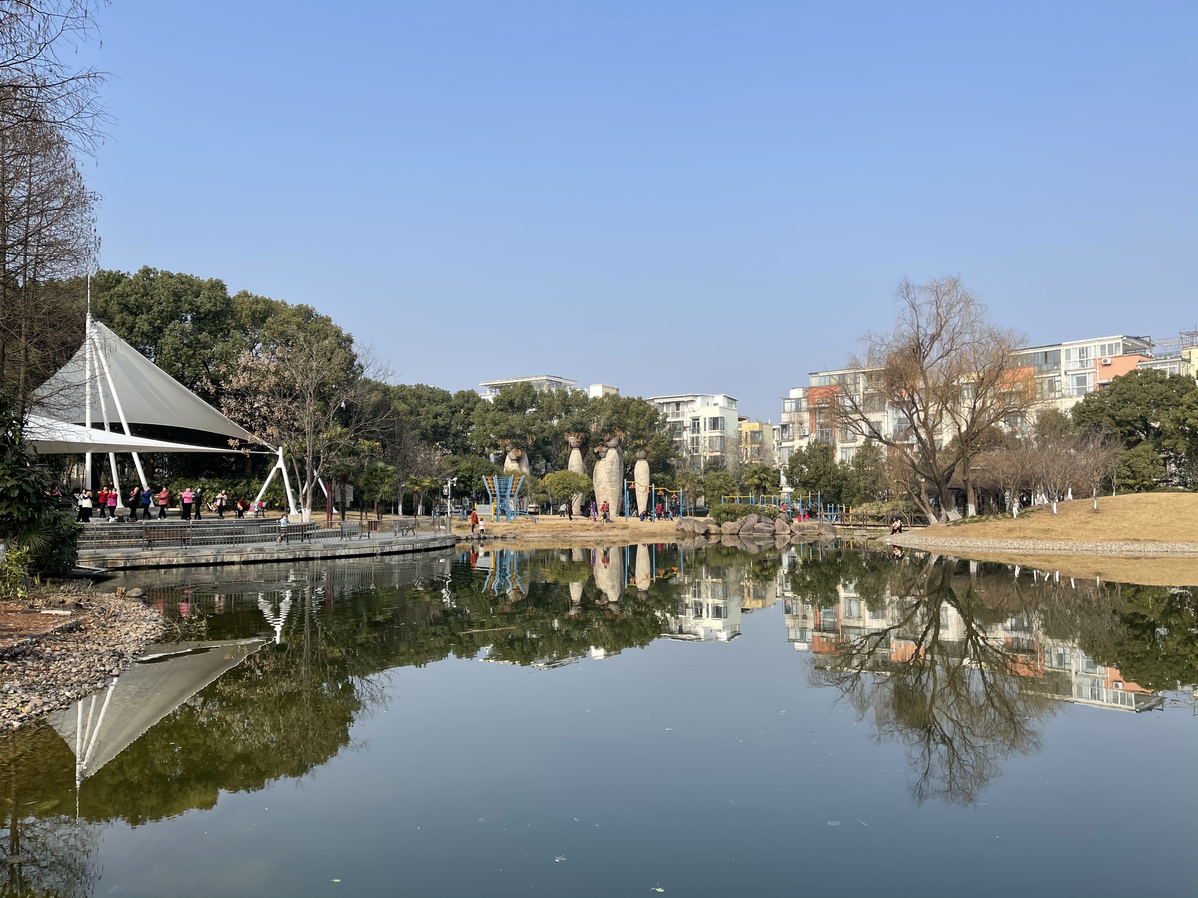 小区景观实景图片图片