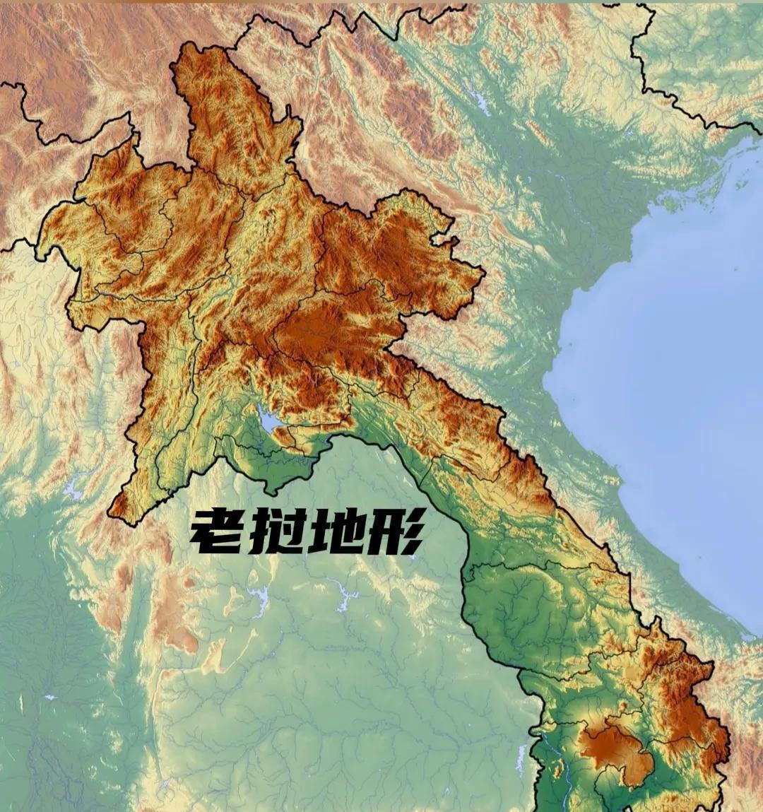 老挝磨丁经济特区地图