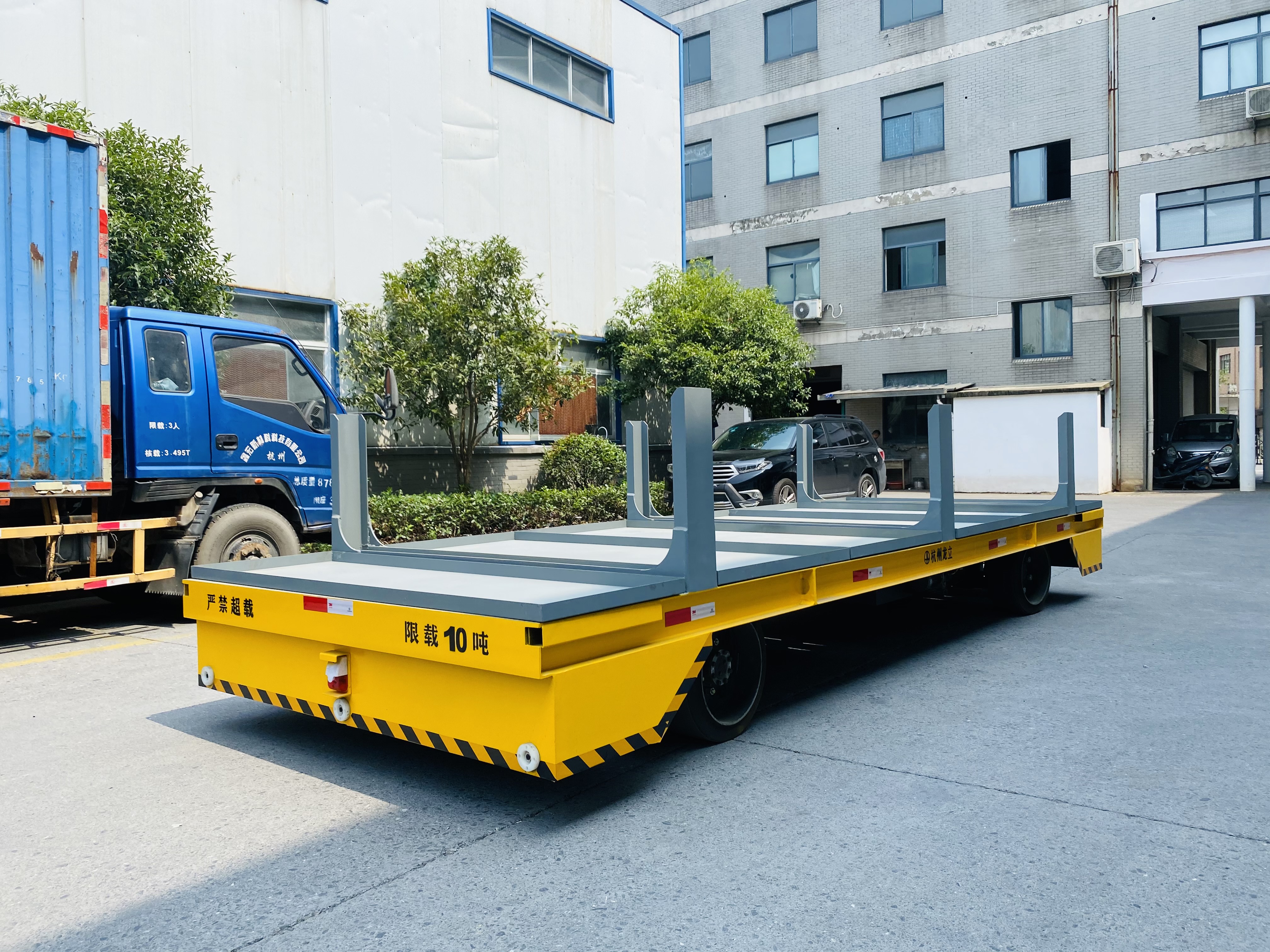 电动无轨平板车 电动平车 蓄电池搬运车