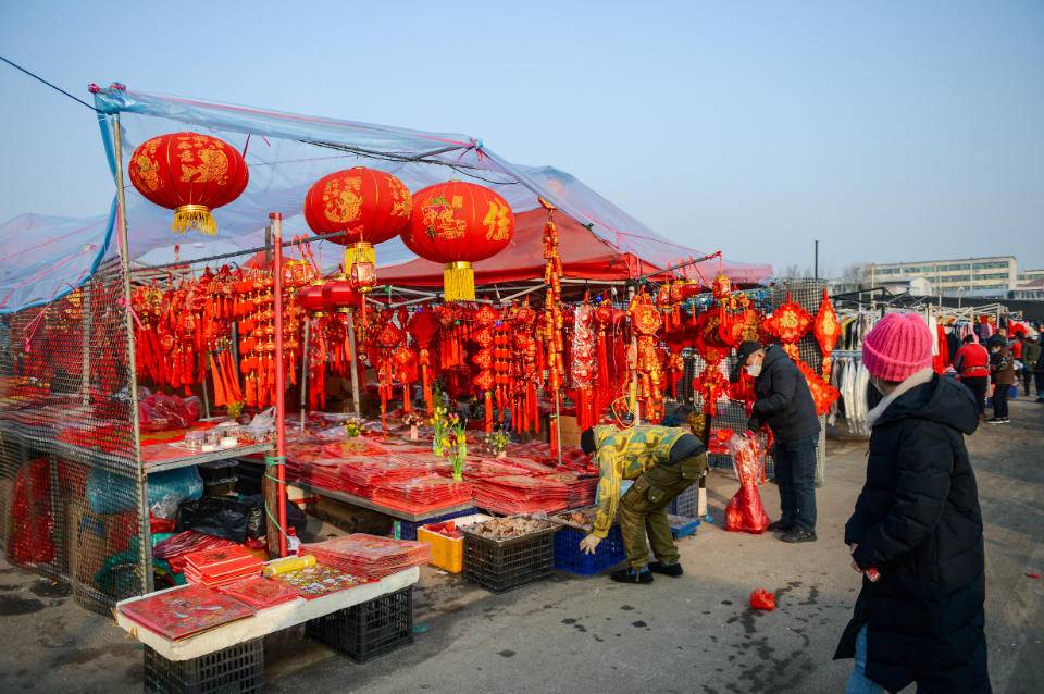 济南孙村大集图片