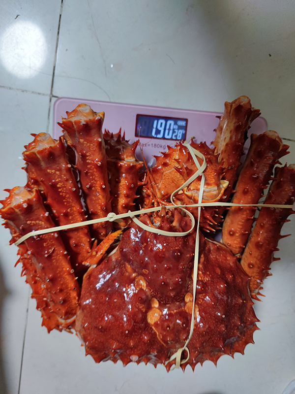 网购帝王蟹缺重三分之一,商家:水分蒸发愿赔偿