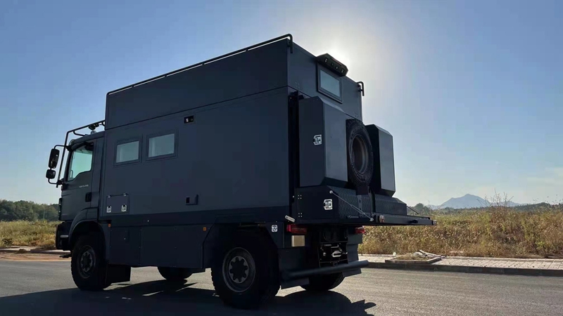 德国曼卡车房车通仓版能进城无报废年限旅居车手续蓝牌c本可开!