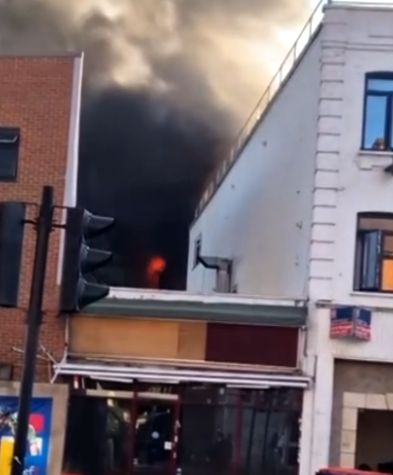 英国一犹太超市突发火灾