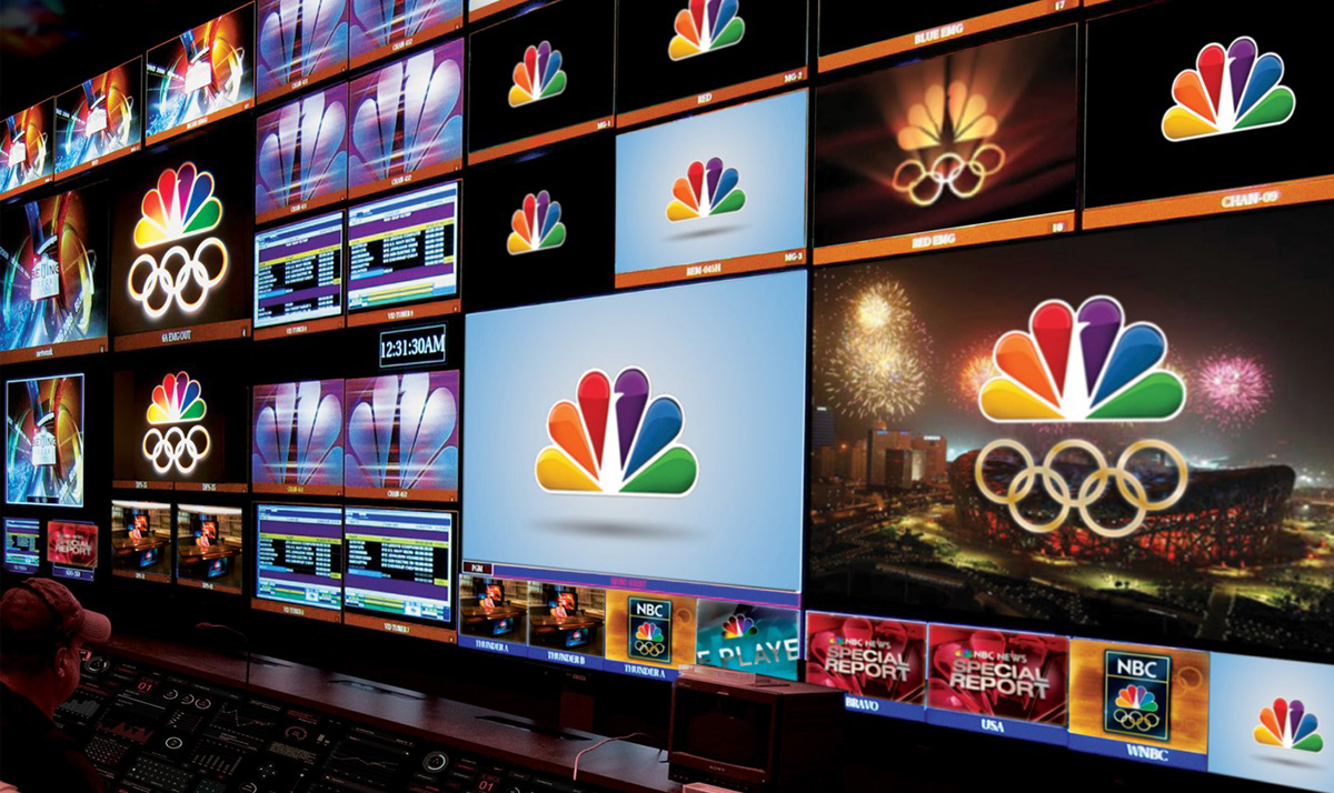 nbc美国国家广播公司品牌logo设计 via:cghnyc