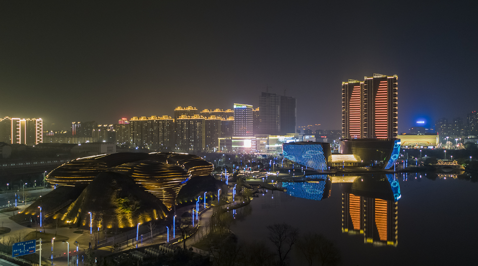 溧阳夜景图片