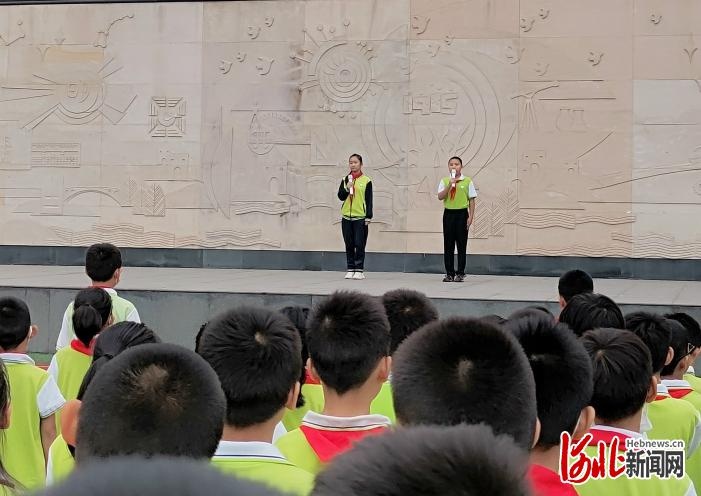 党家庄学校举行主题活动宣传推广普通话