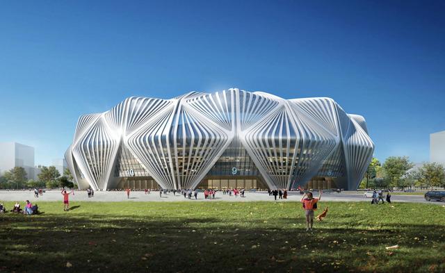 球迷期盼的足球圣地!广州恒大足球场设计方案正式出炉