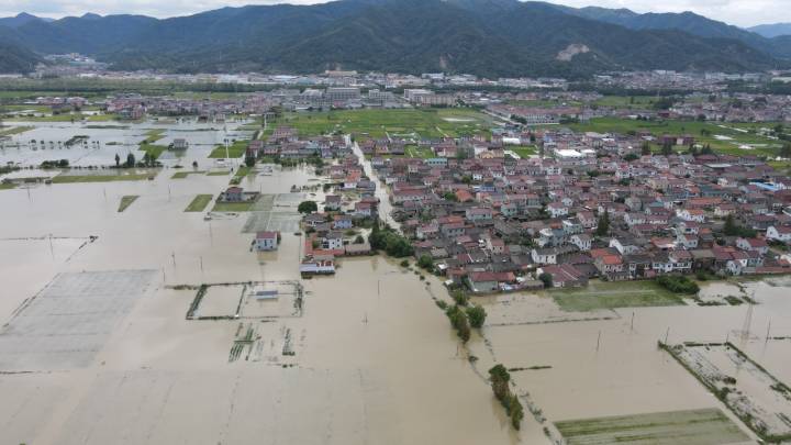 姚城"战水"记:姚江水位激增后 "锅底"余姚背水一战