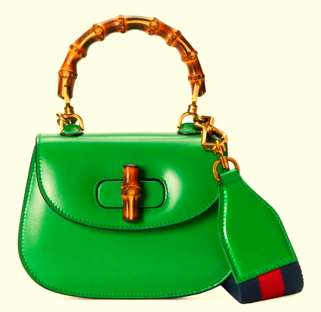 gucci百年经典重现,竹节手袋再掀风潮