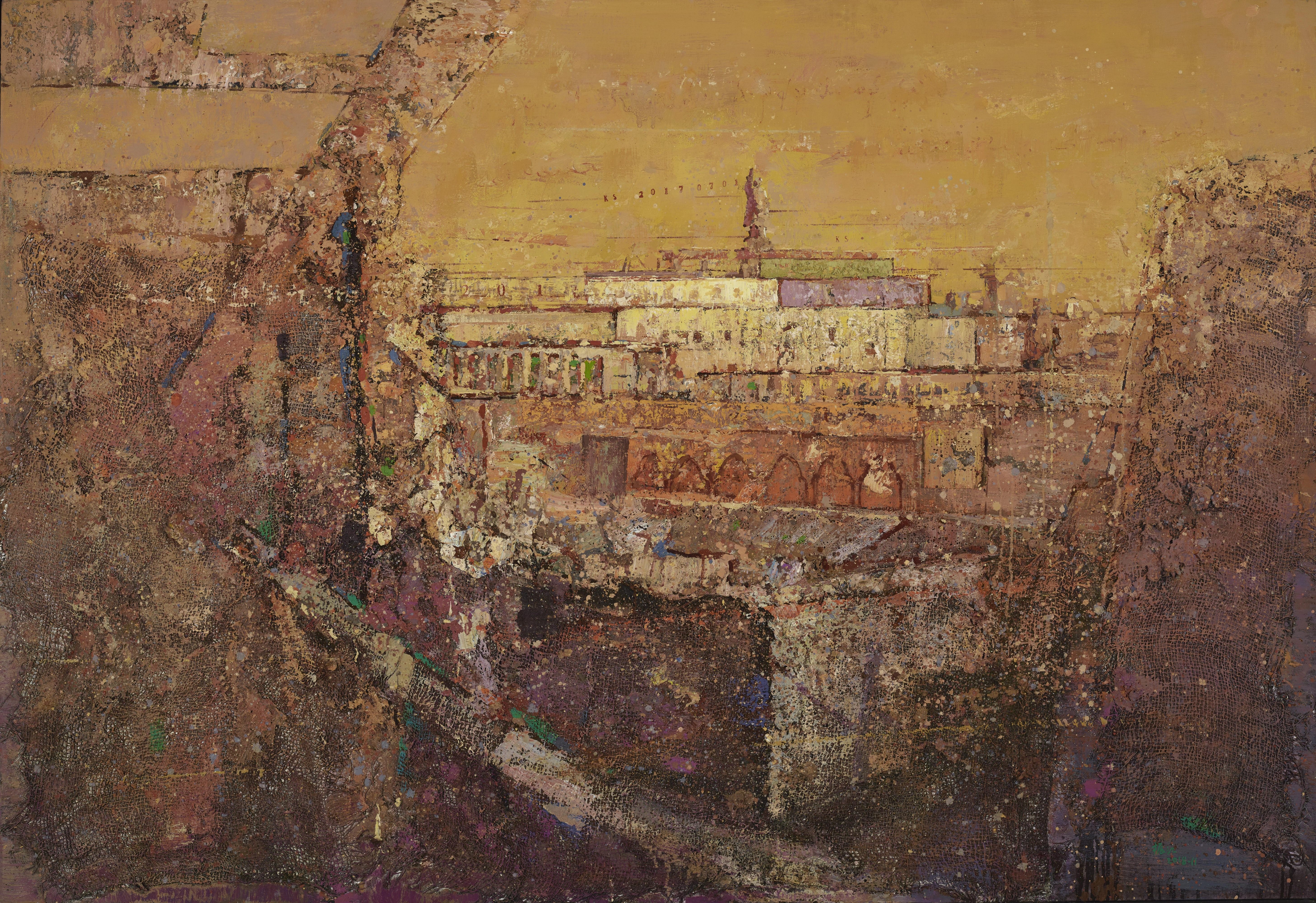 感受"文化润疆"的诗情画意,张振江画展在深圳美术馆举行