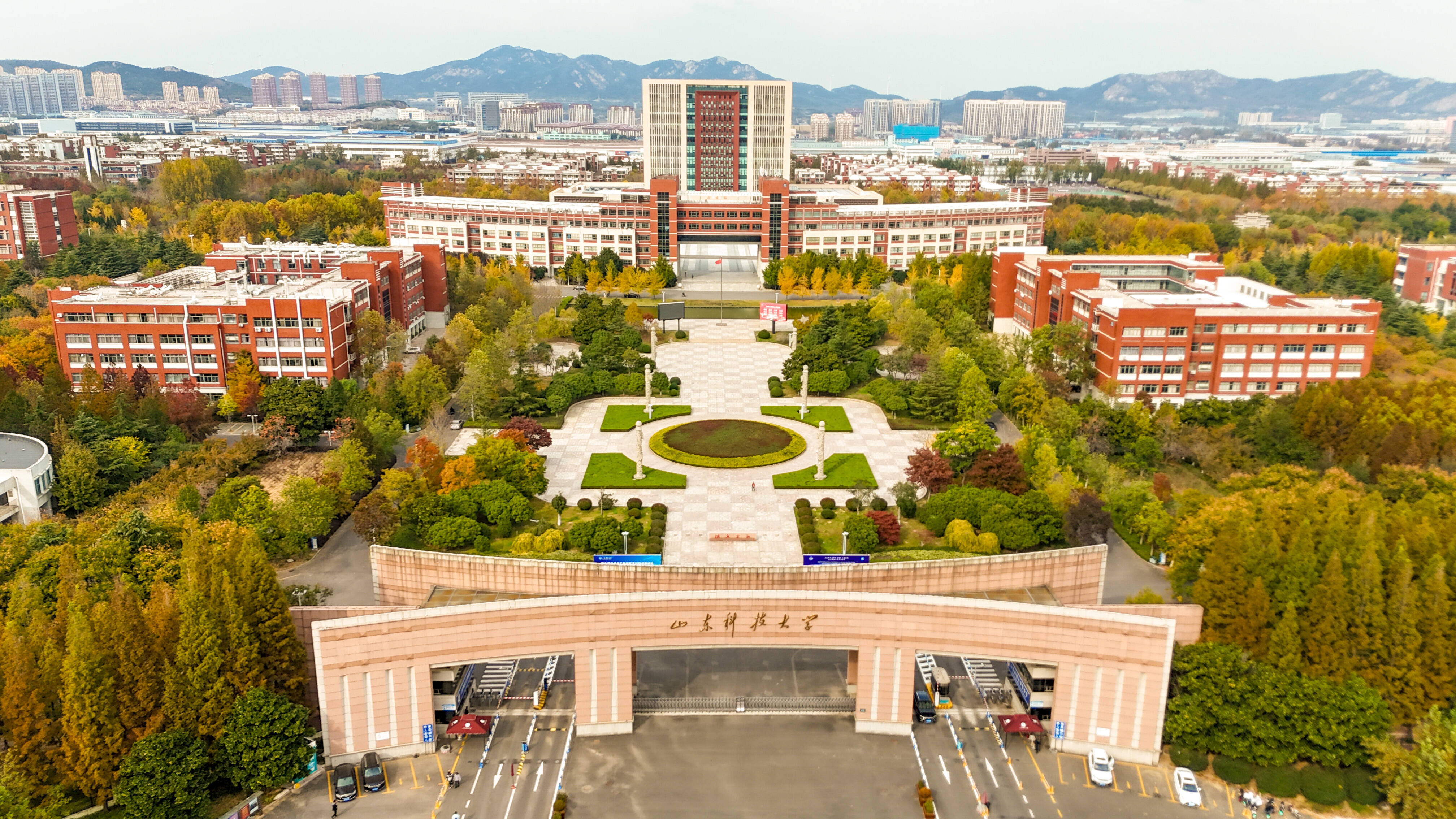 青岛科技大学校园风光图片