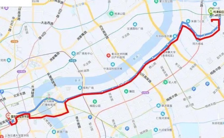 注意!12月24日零时起,浦东公交5条线路配合浦东大道地道通车同步调整