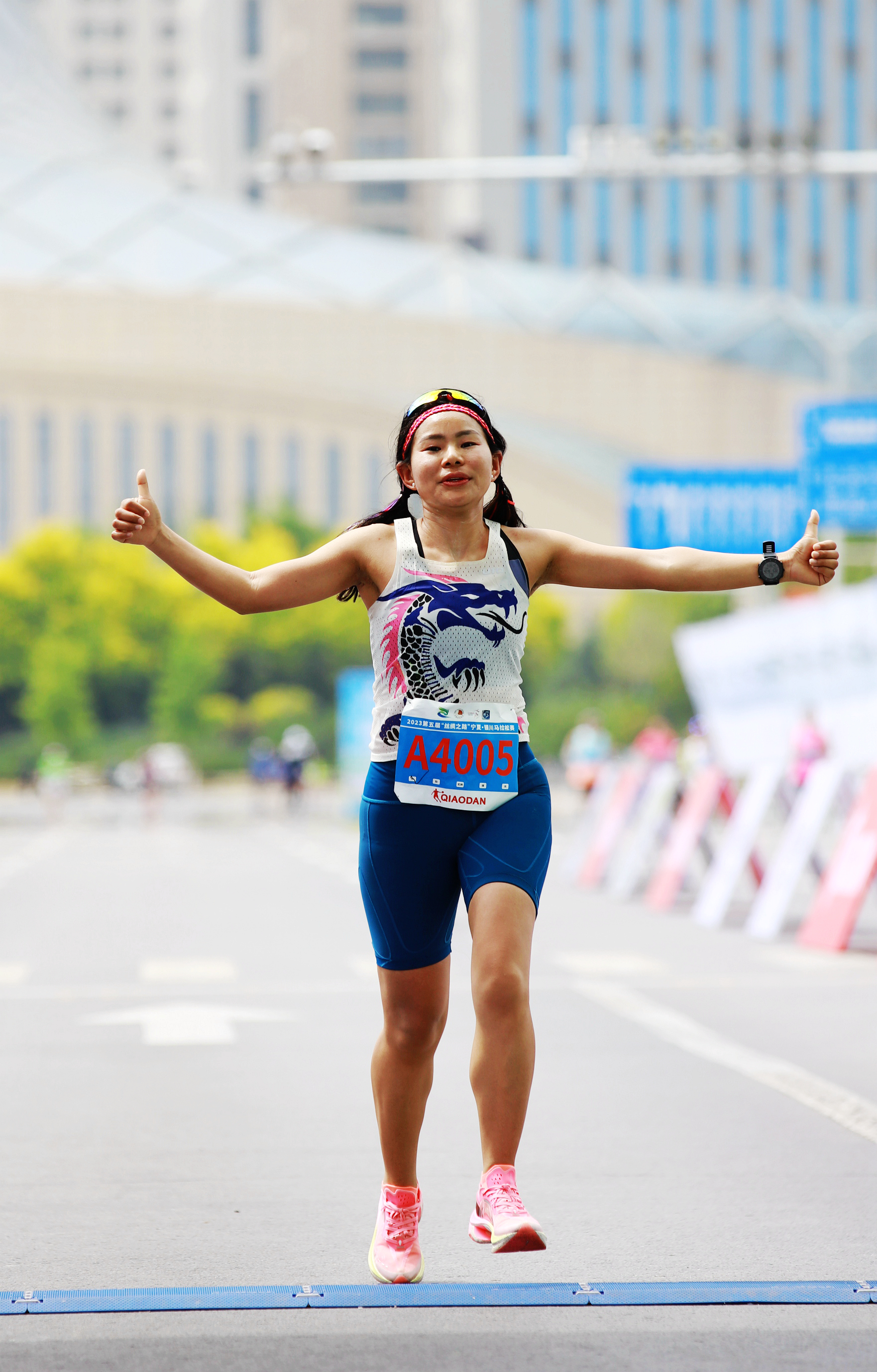 银马:那些精彩的瞬间(2023"丝绸之路"宁夏银川马拉松精选七)