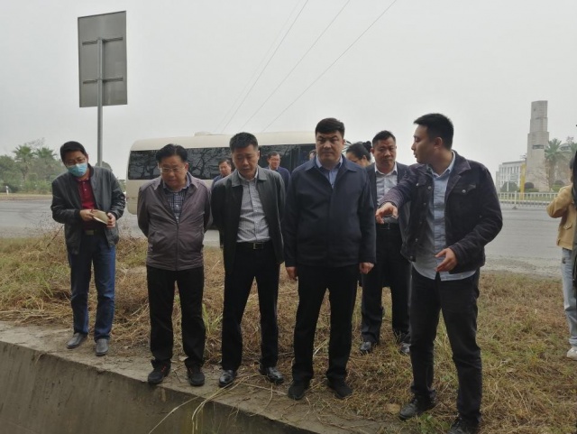 蔡清平开展袁河流域巡河调研