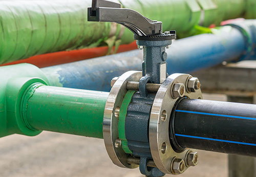 水系统蝶阀|手动|对夹