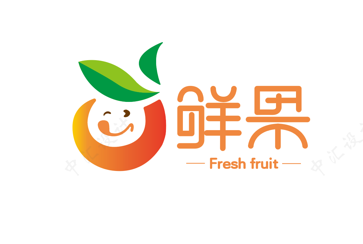 中汇设计x鲜果颂品牌logo设计