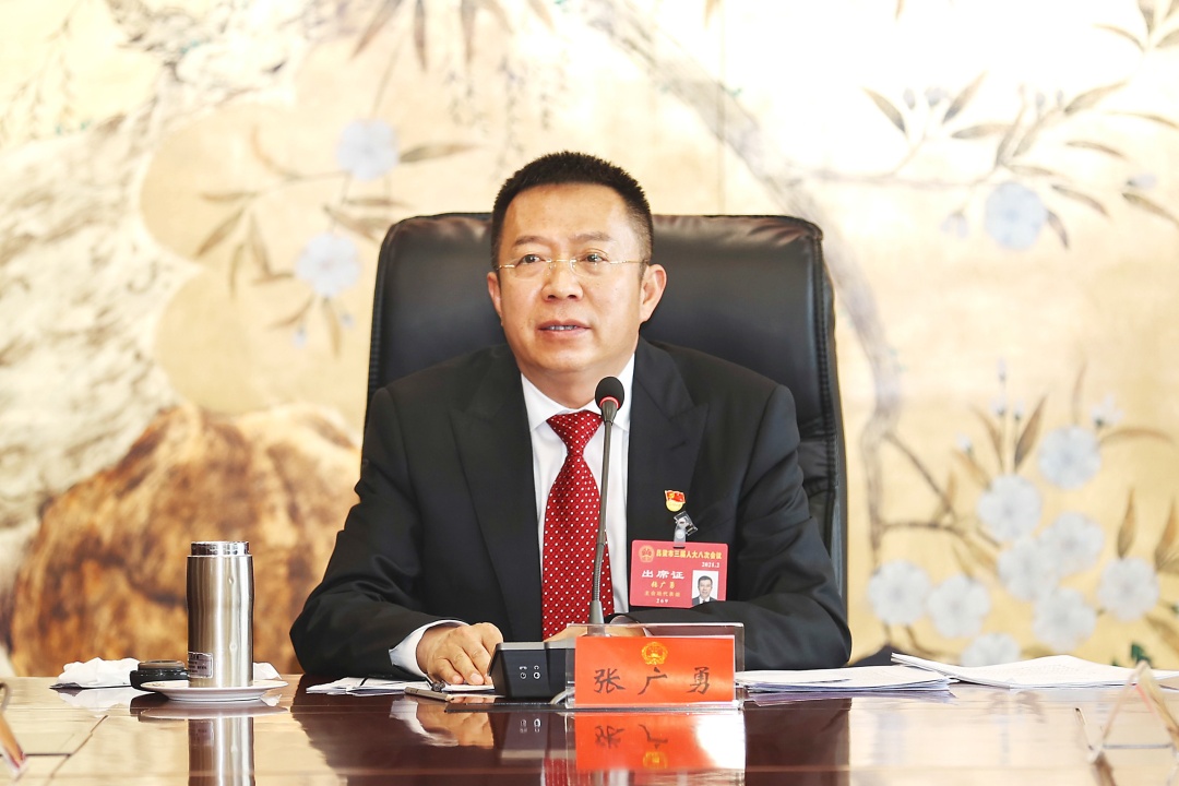 张广勇参加市三届人大八次会议代表组第二小组审议时强调