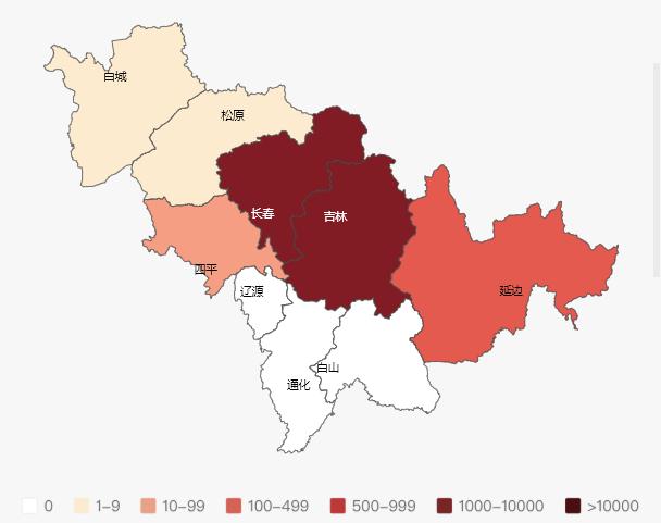 吉林长春疫情分布图图片