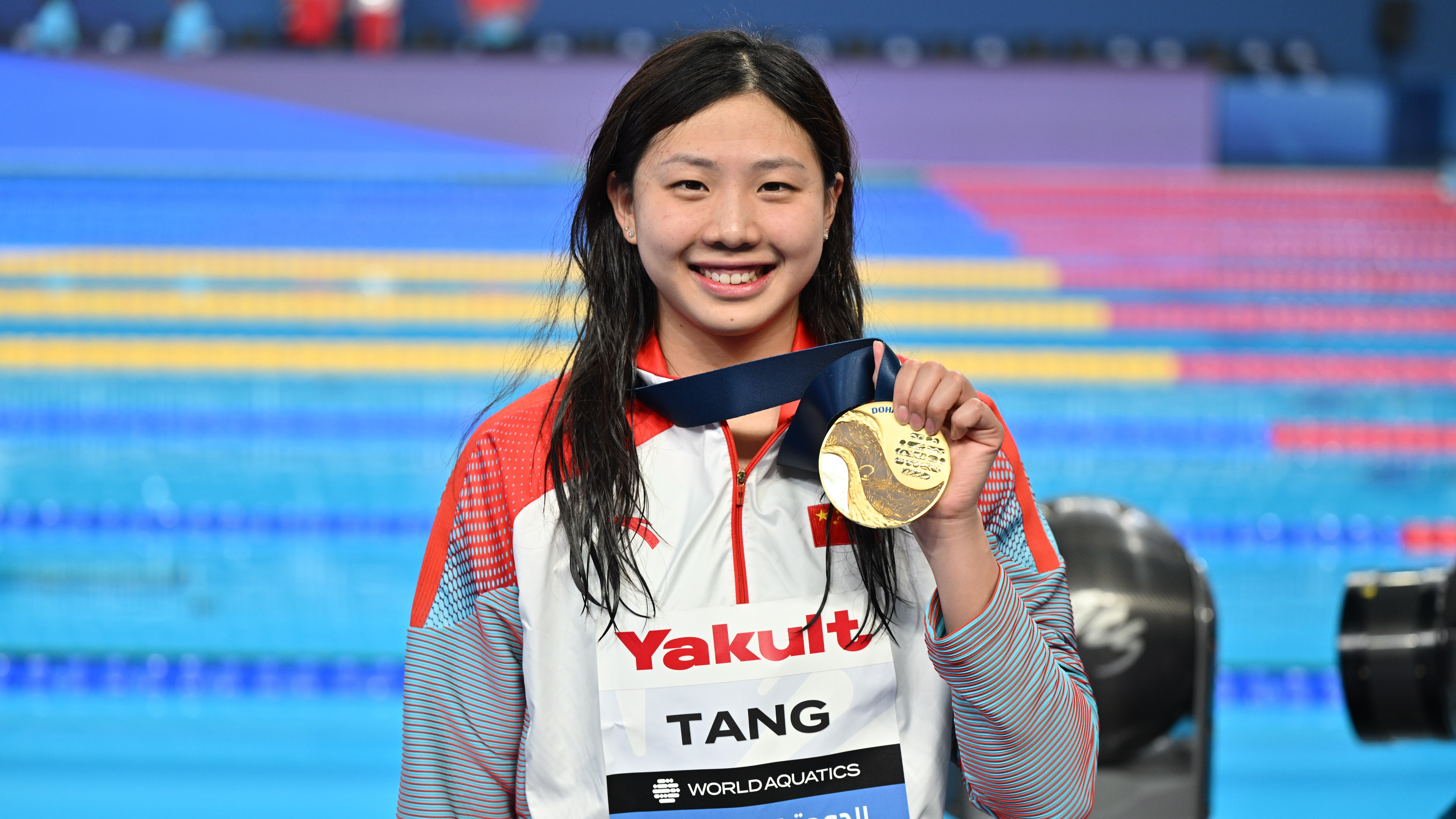 游泳世锦赛闪耀一刻|唐钱婷获得女子100米蛙泳冠军