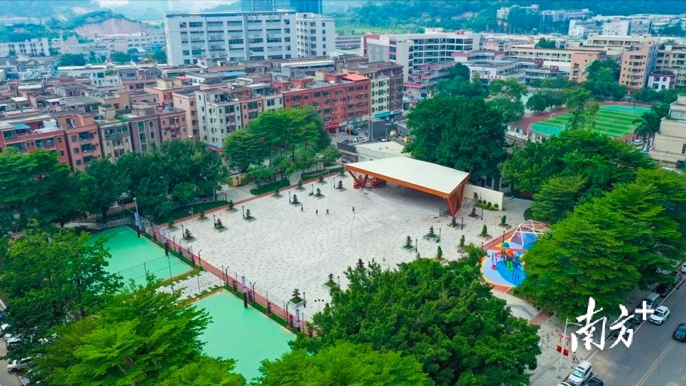 百姓说变化|黄江田心村:公园成为市民"家门口"的休闲好去处
