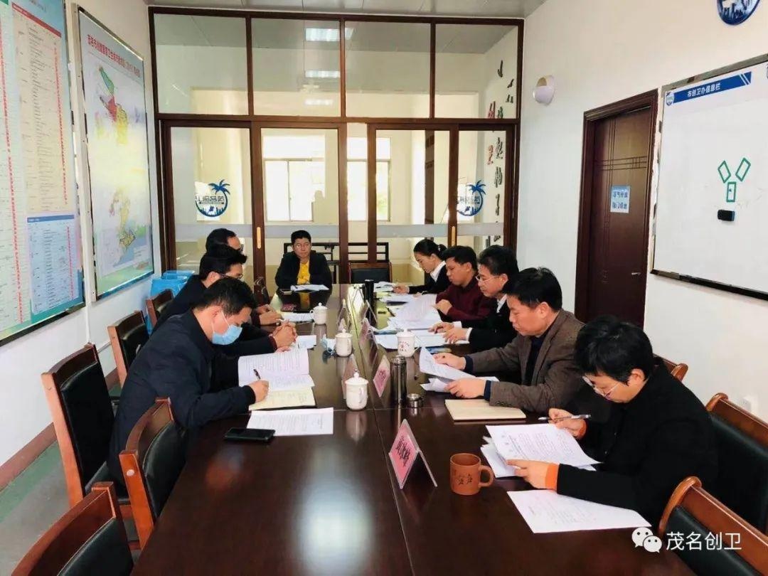 林振光强调当前要大力宣传好创卫成果