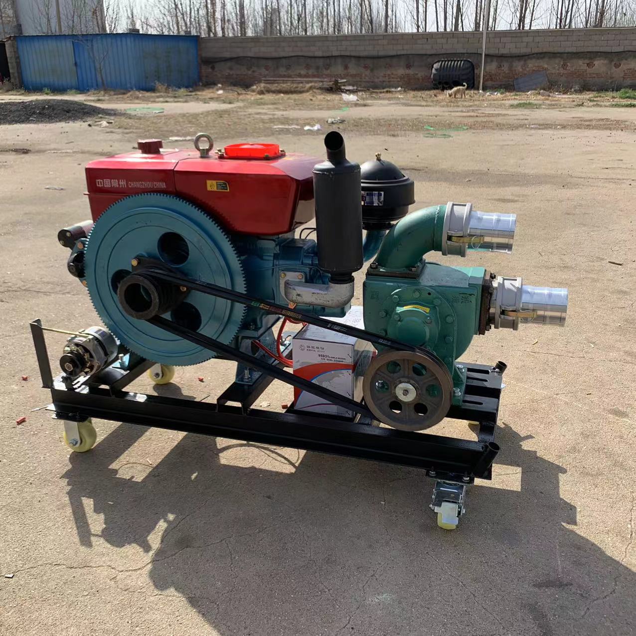 直吸直排抽粪泵柴油水冷抽粪机2寸3寸4寸不堵塞