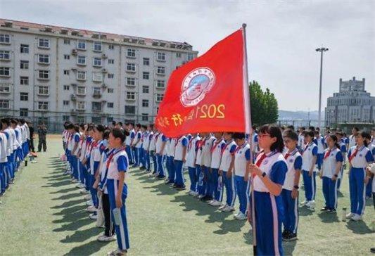 淄博博山区第六中学开展实践周队列队形会操展示活动