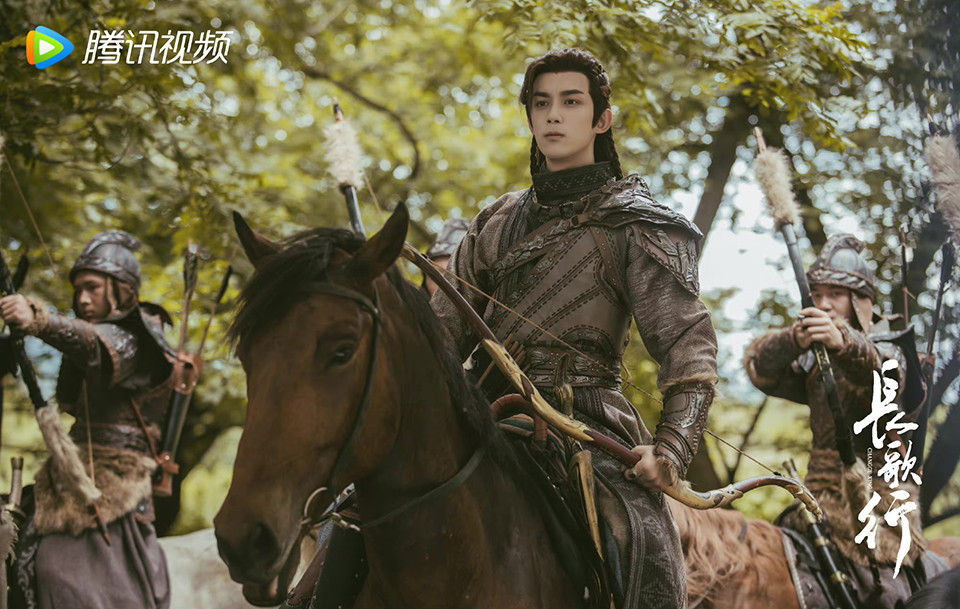 吴磊古装角色2:《长歌行》阿史那隼