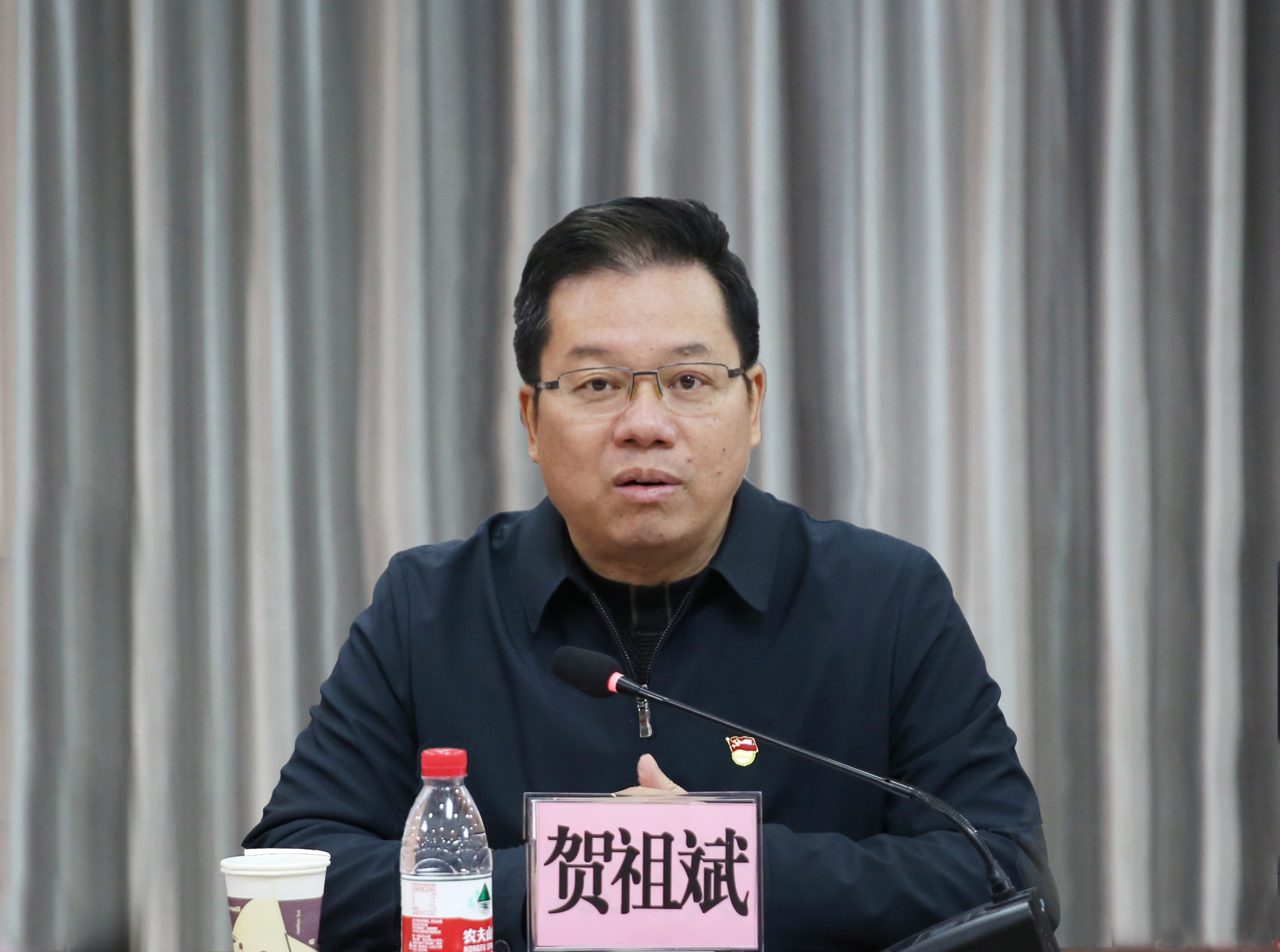 广西师范大学校长贺祖斌率队来资源县开展乡村振兴主题调研活动