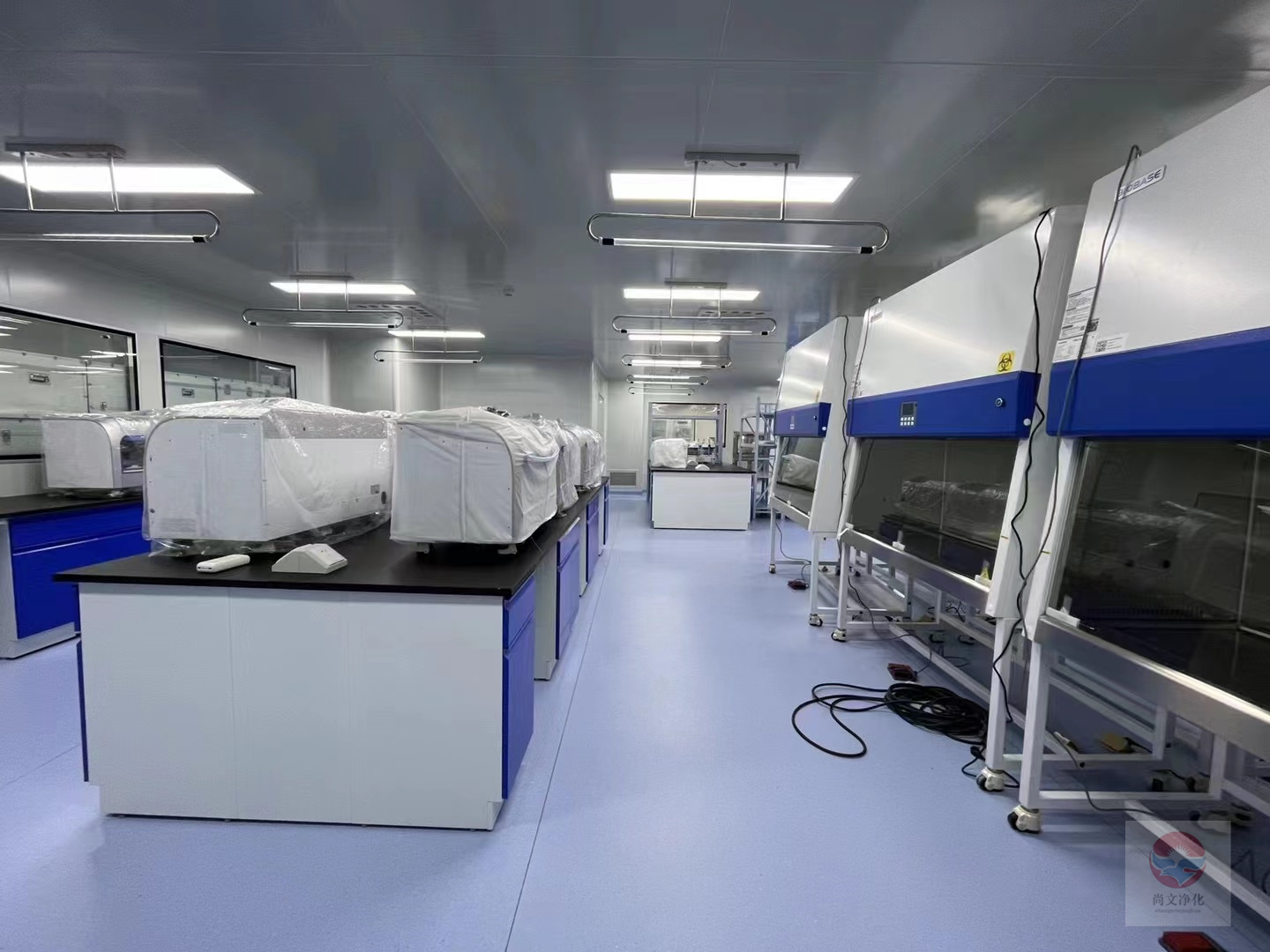 上海生物细胞实验室装修设计工程-上海尚文净化公司承建